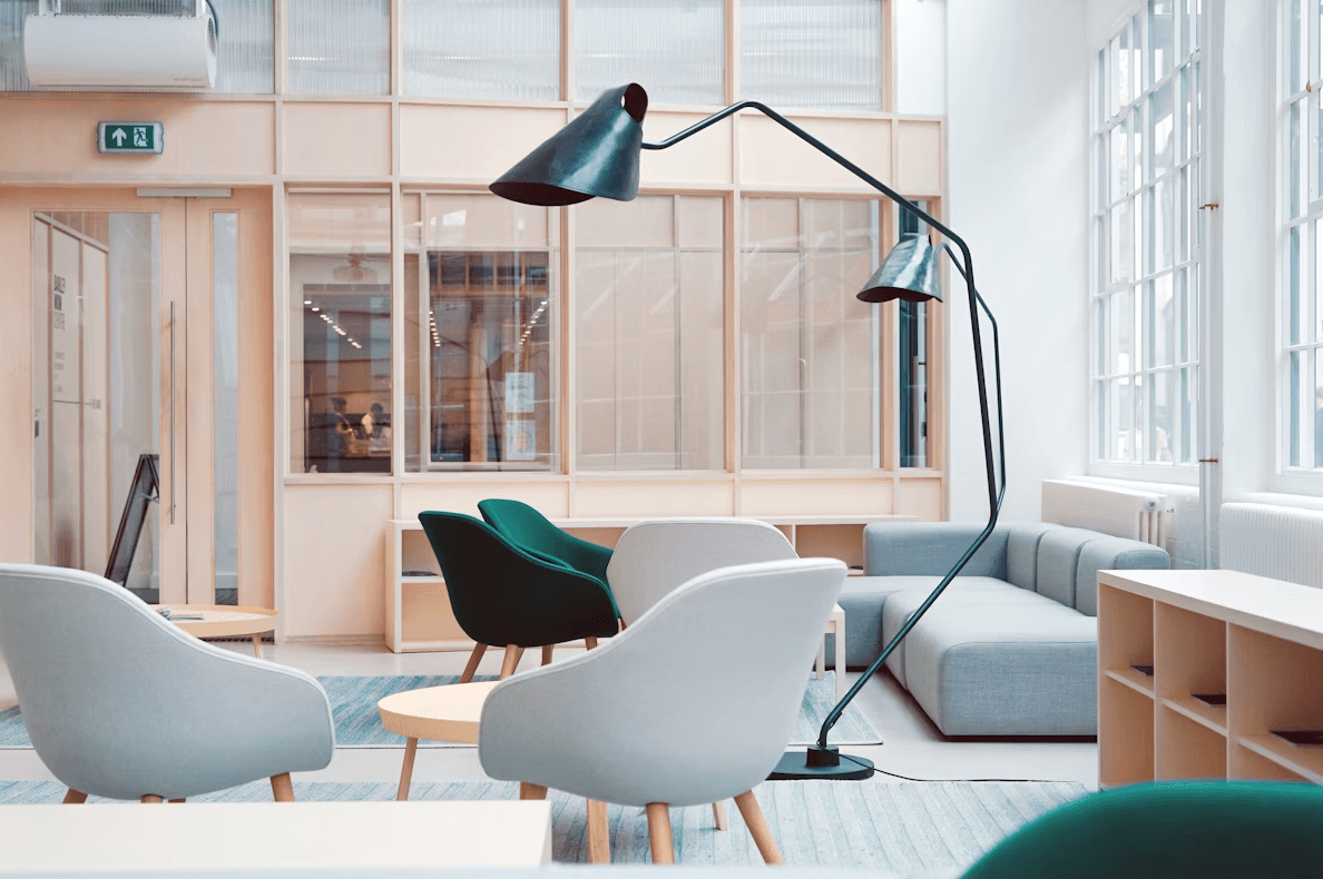 Modern office space with professional design